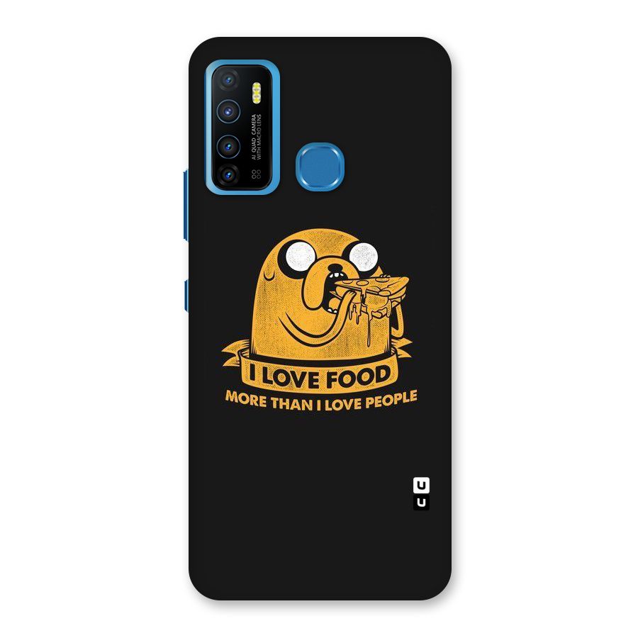 Love Food Back Case for Infinix Hot 9