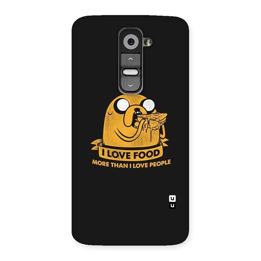 Love Food Back Case for LG G2