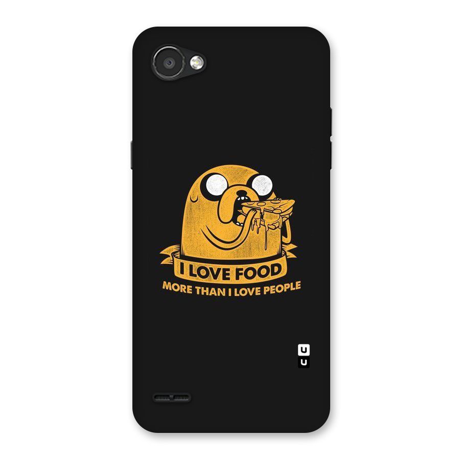 Love Food Back Case for LG Q6
