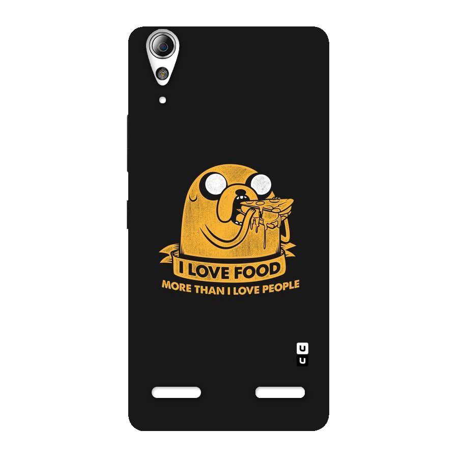 Love Food Back Case for Lenovo A6000 Plus