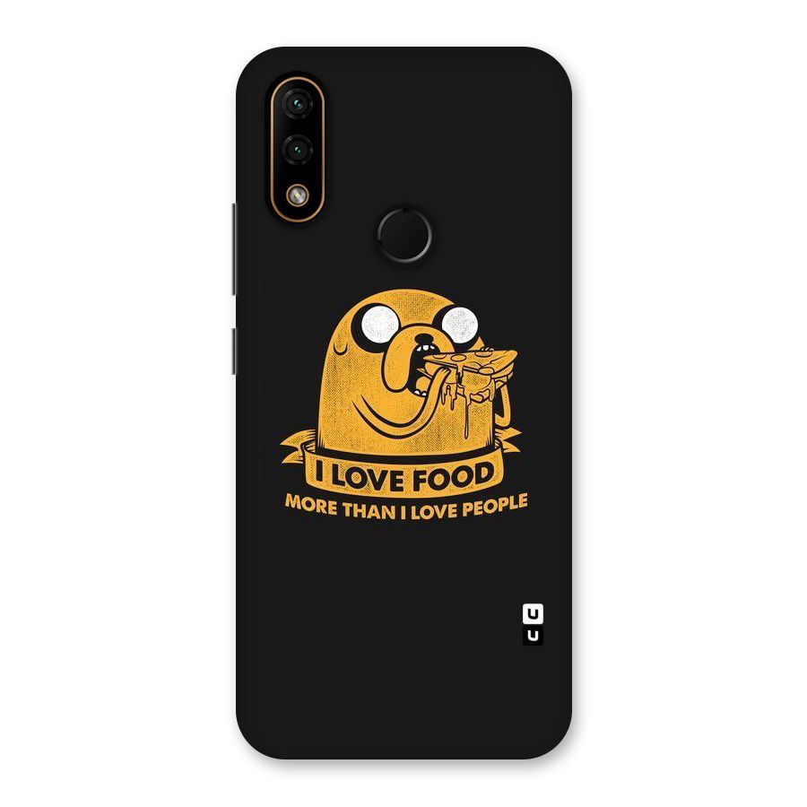 Love Food Back Case for Lenovo A6 Note