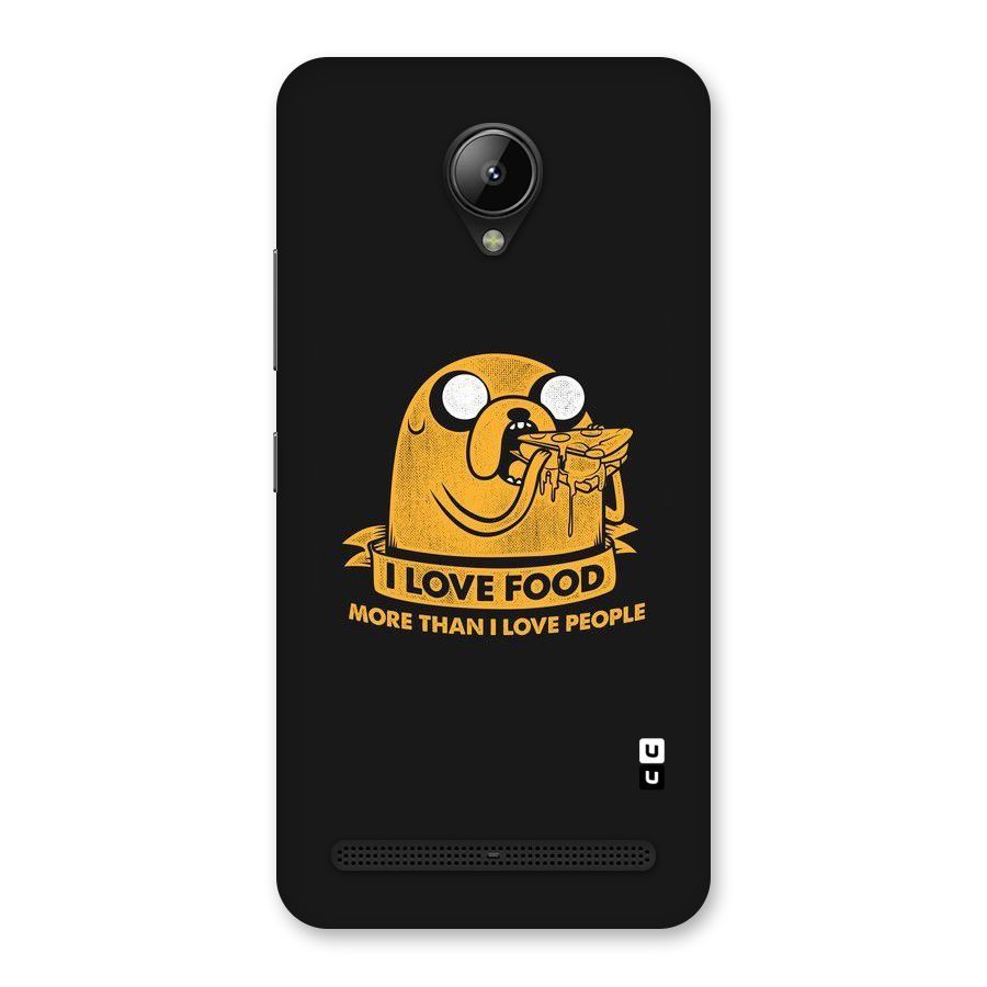 Love Food Back Case for Lenovo C2