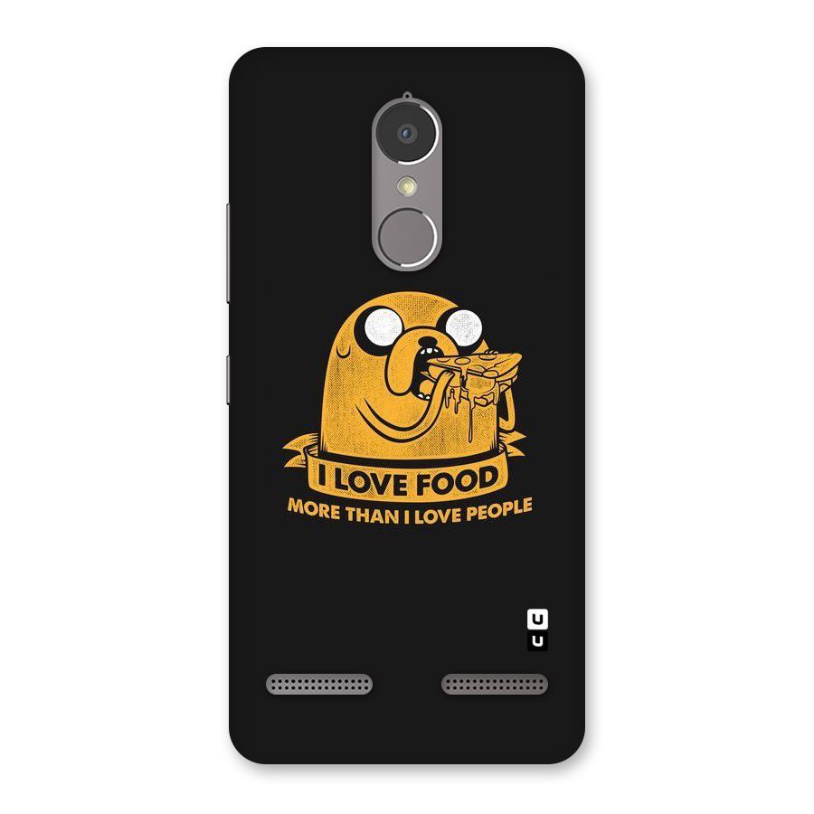 Love Food Back Case for Lenovo K6 Power