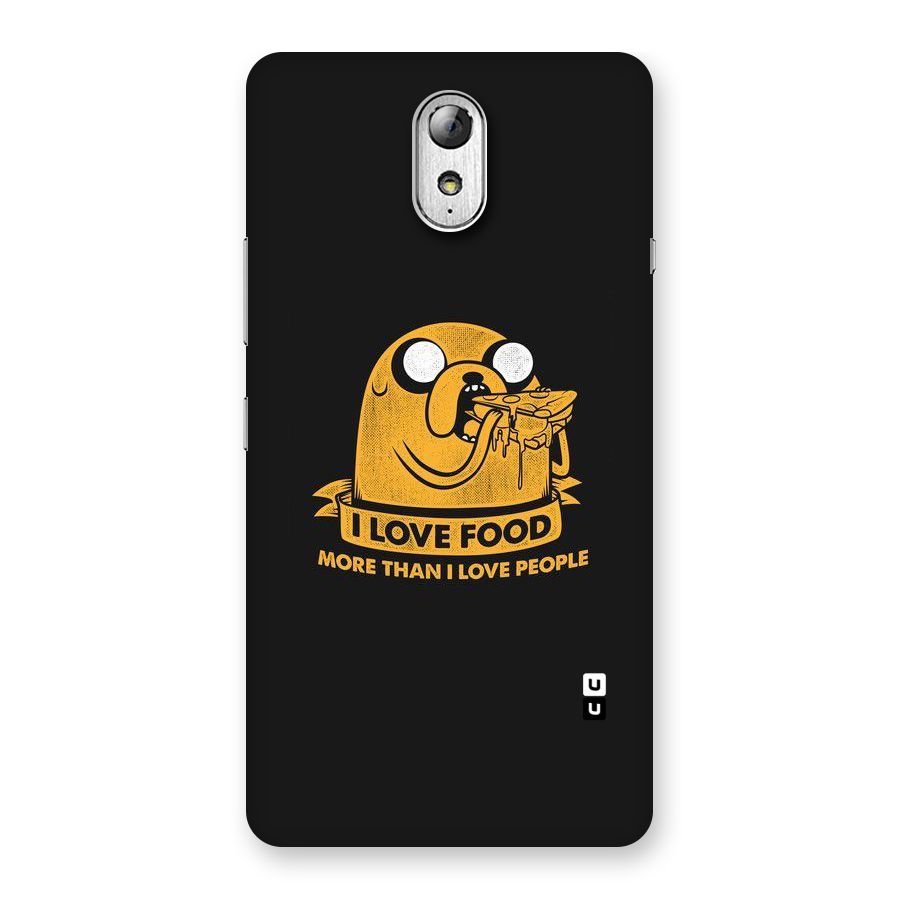 Love Food Back Case for Lenovo Vibe P1M