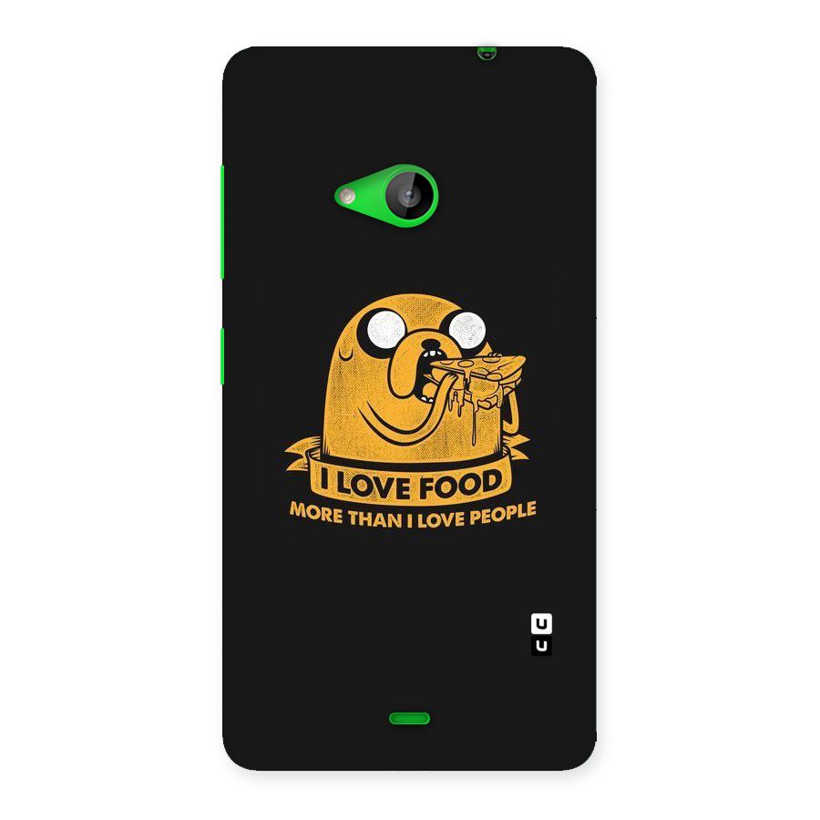 Love Food Back Case for Lumia 535