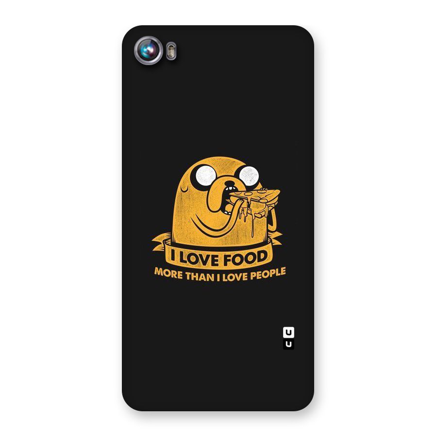 Love Food Back Case for Micromax Canvas Fire 4 A107
