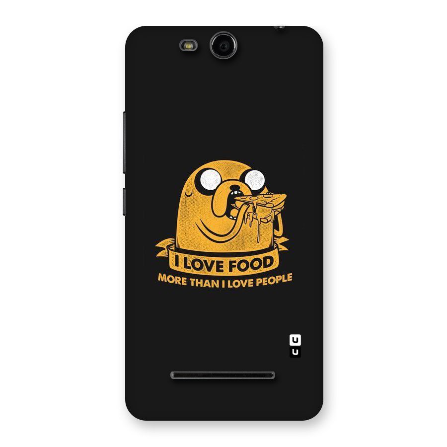 Love Food Back Case for Micromax Canvas Juice 3 Q392