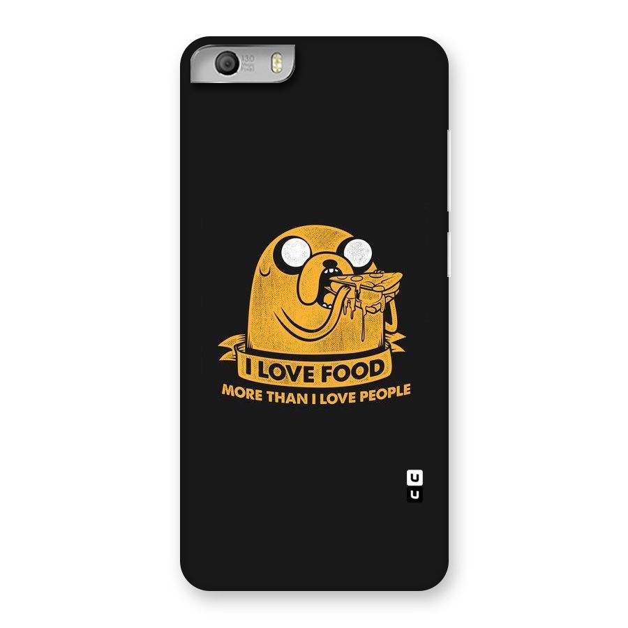 Love Food Back Case for Micromax Canvas Knight 2