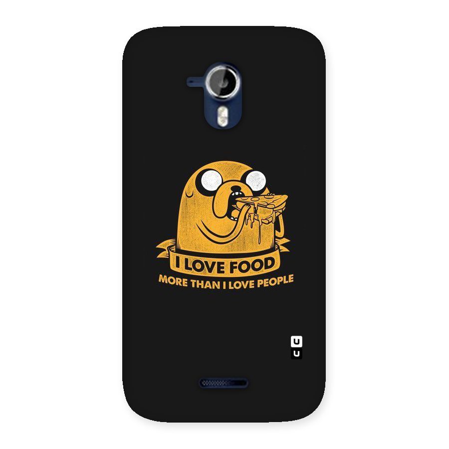 Love Food Back Case for Micromax Canvas Magnus A117