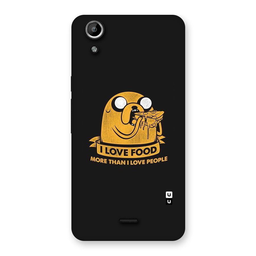 Love Food Back Case for Micromax Canvas Selfie Lens Q345