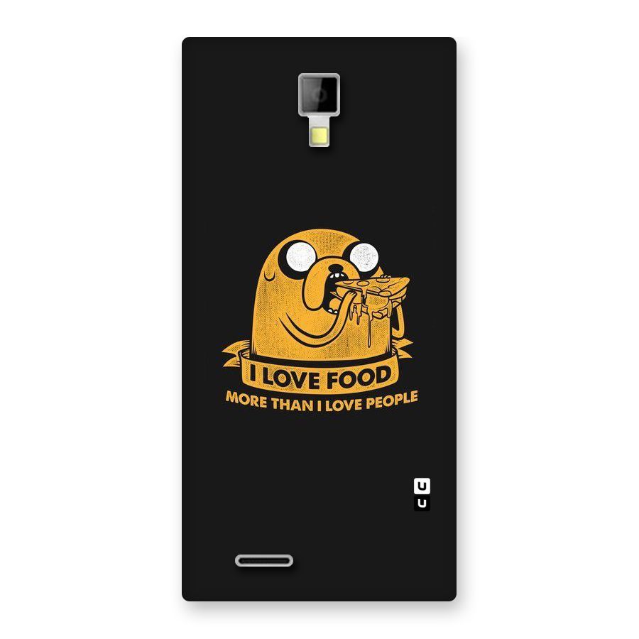 Love Food Back Case for Micromax Canvas Xpress A99