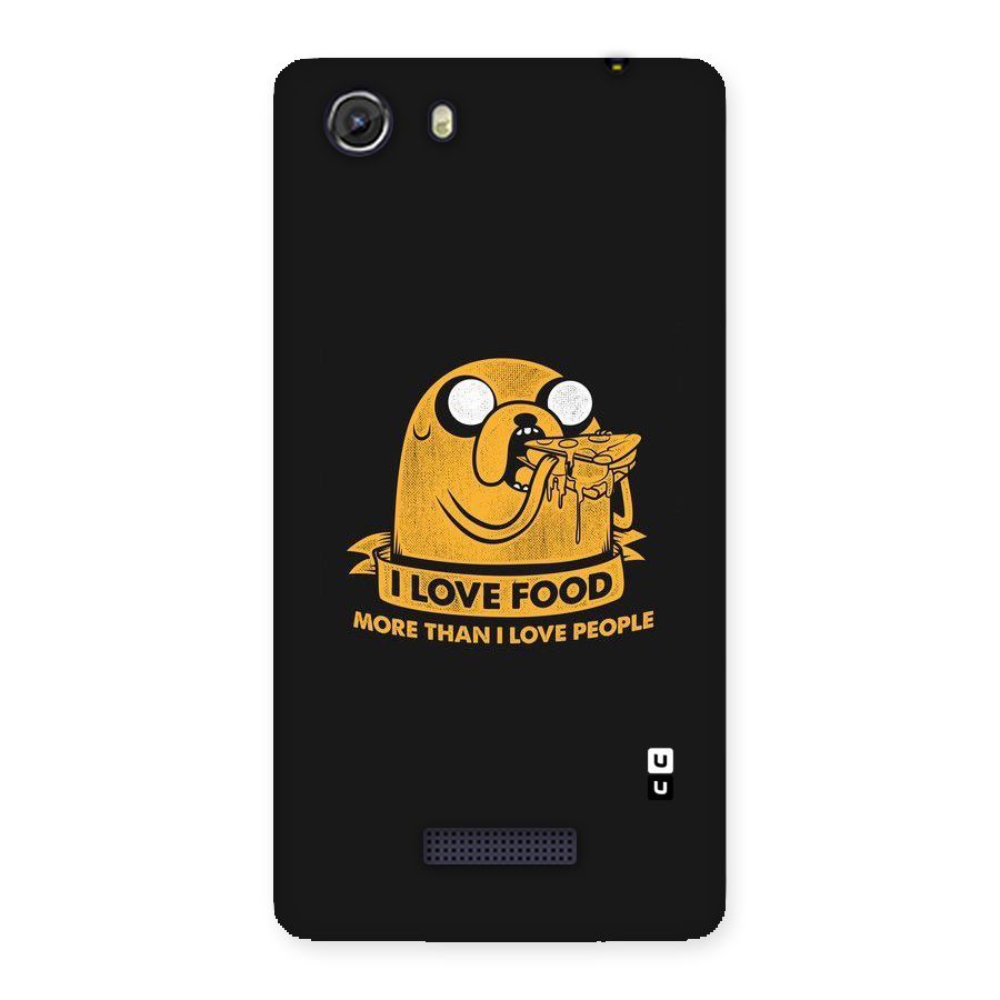 Love Food Back Case for Micromax Unite 3