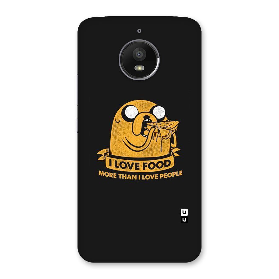 Love Food Back Case for Moto E4 Plus