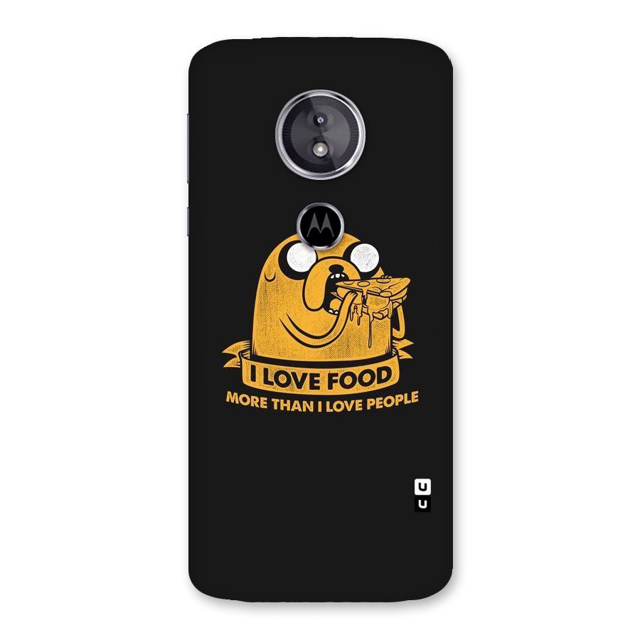 Love Food Back Case for Moto E5