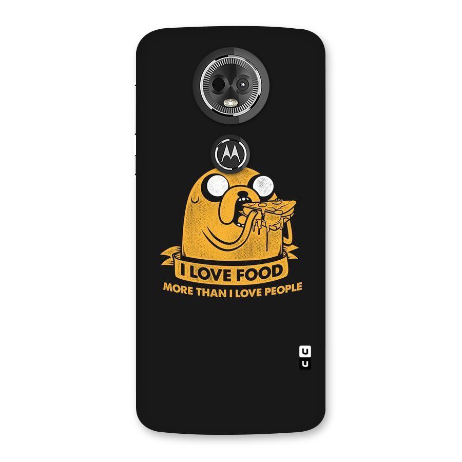 Love Food Back Case for Moto E5 Plus