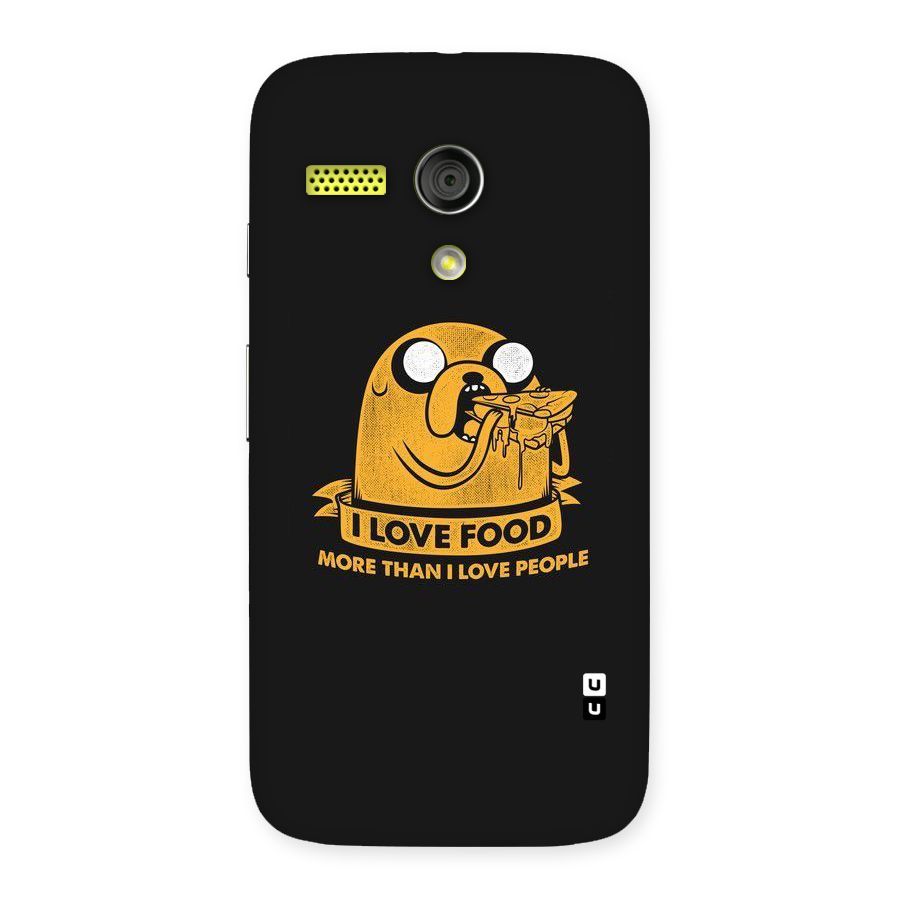 Love Food Back Case for Moto G