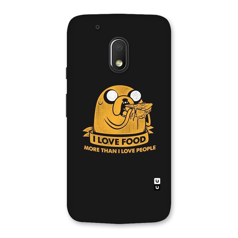 Love Food Back Case for Moto G4 Play