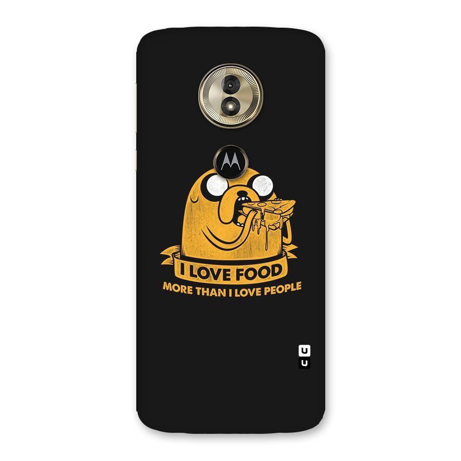 Love Food Back Case for Moto G6 Play