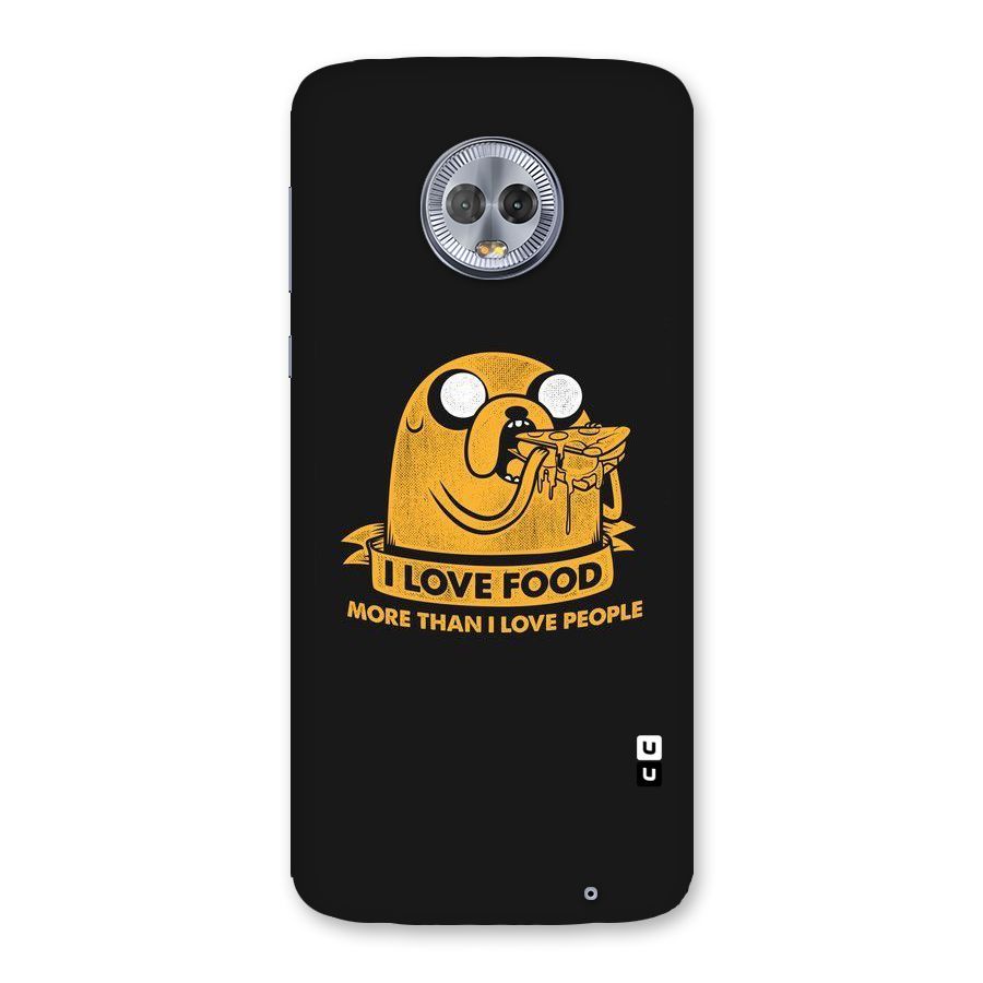 Love Food Back Case for Moto G6 Plus