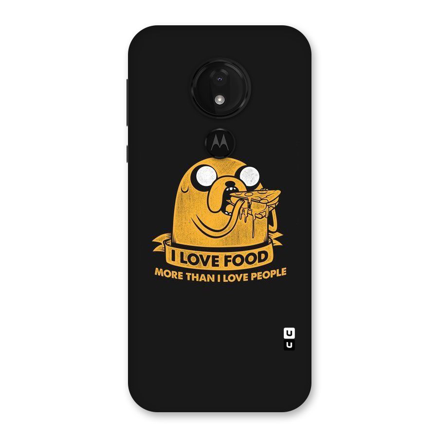 Love Food Back Case for Moto G7 Power