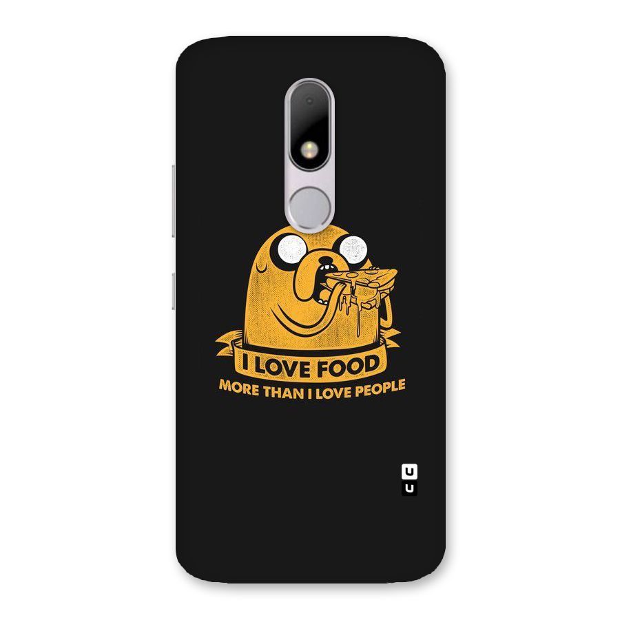 Love Food Back Case for Moto M