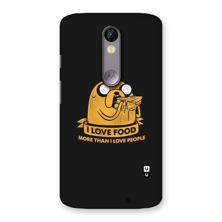 Love Food Back Case for Moto X Force