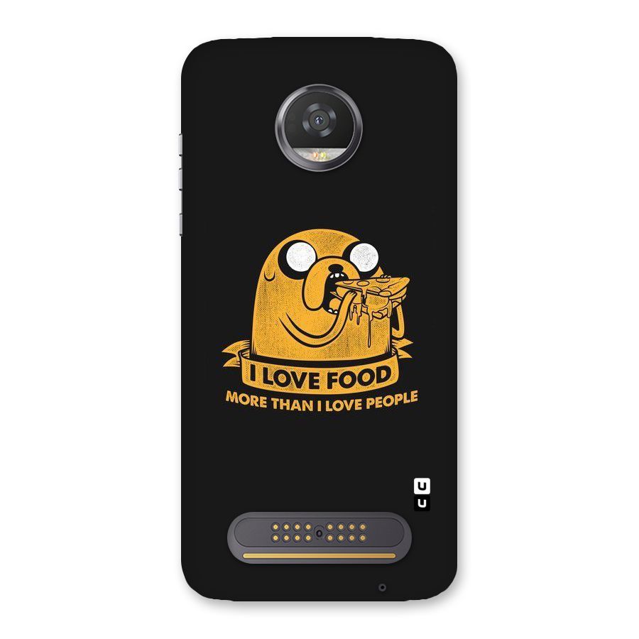 Love Food Back Case for Moto Z2 Play