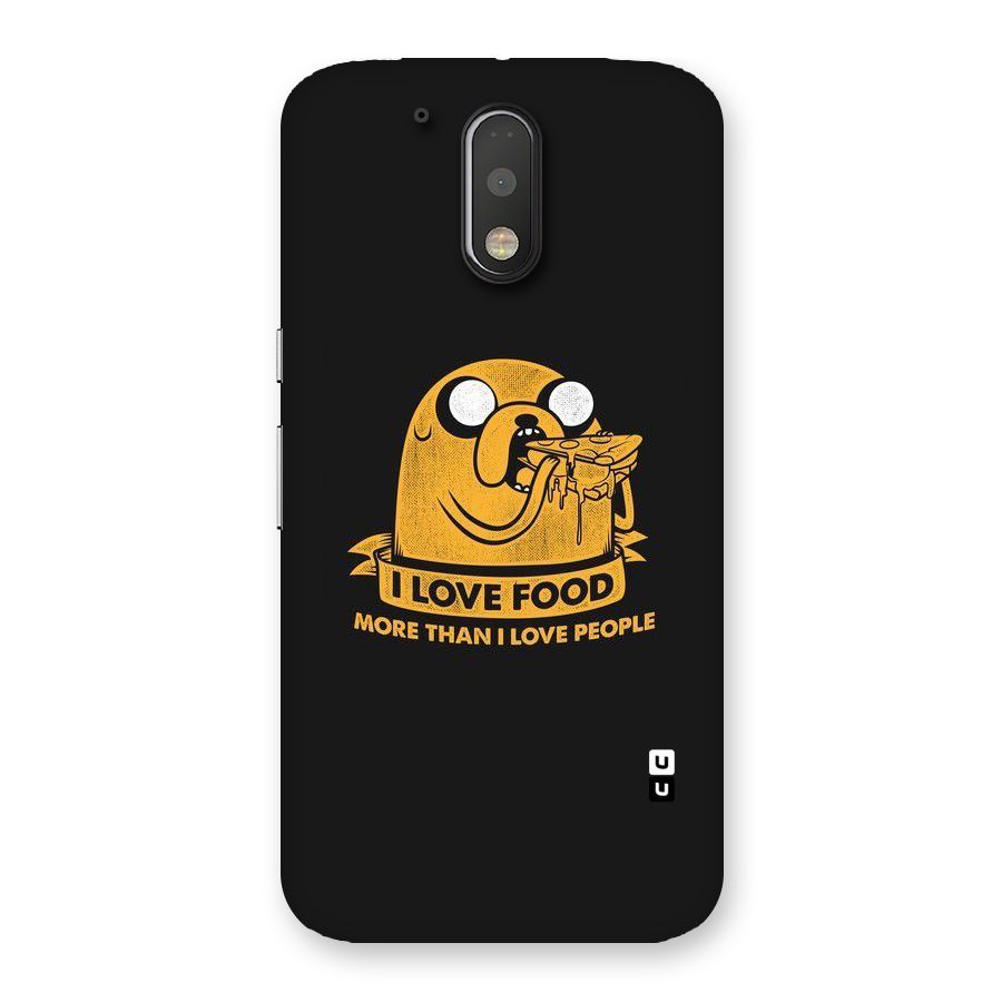 Love Food Back Case for Motorola Moto G4 Plus
