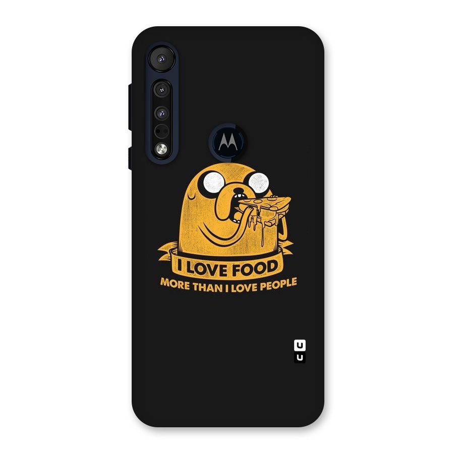 Love Food Back Case for Motorola One Macro