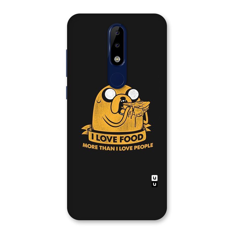 Love Food Back Case for Nokia 5.1 Plus