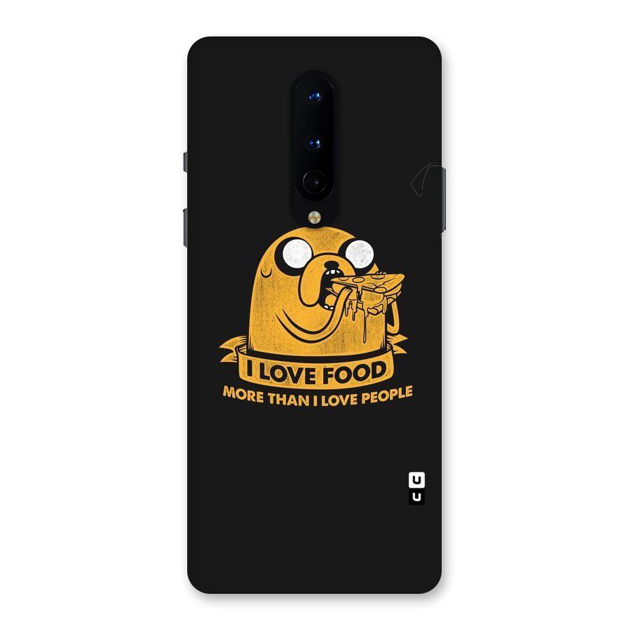 Love Food Back Case for OnePlus 8