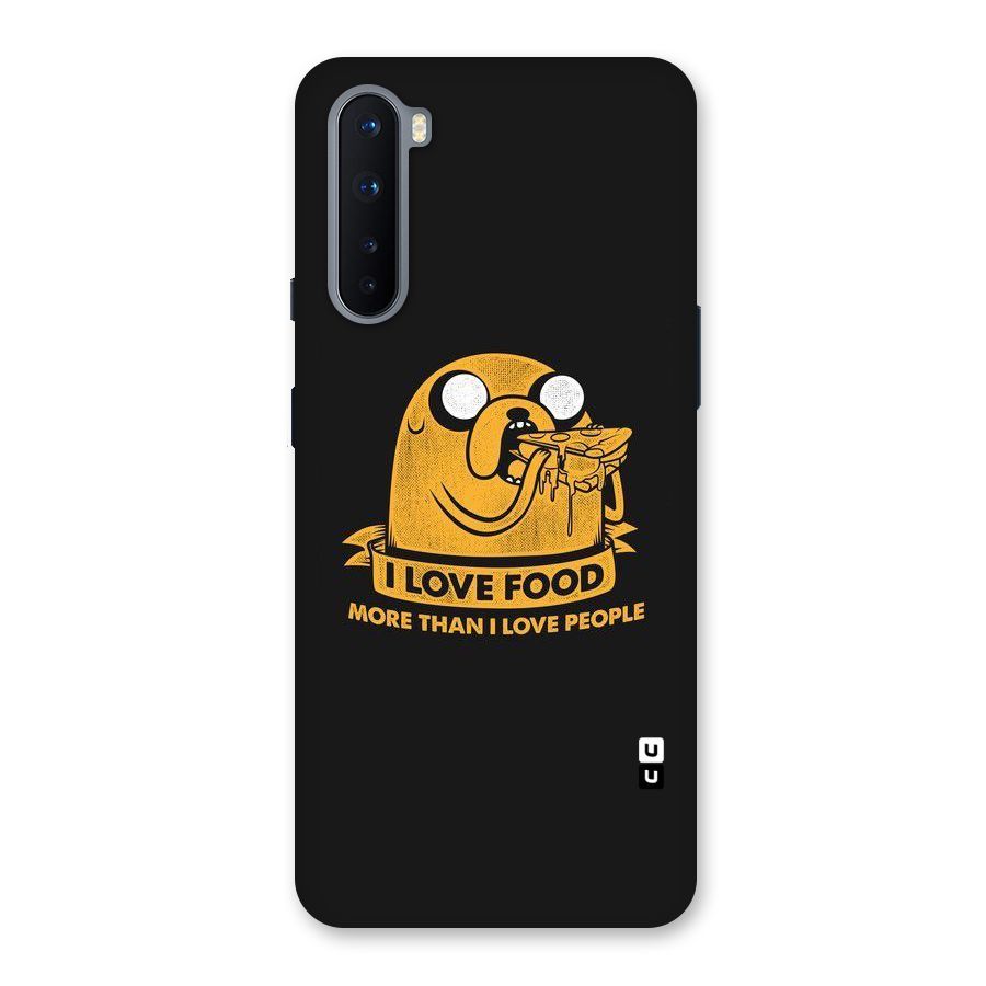 Love Food Back Case for OnePlus Nord