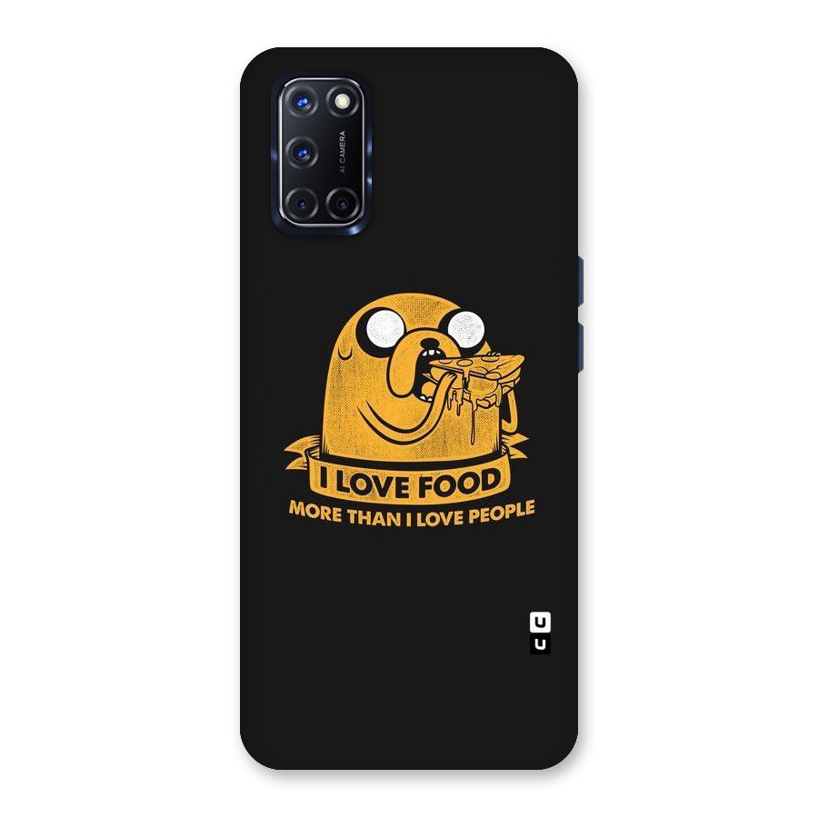 Love Food Back Case for Oppo A52