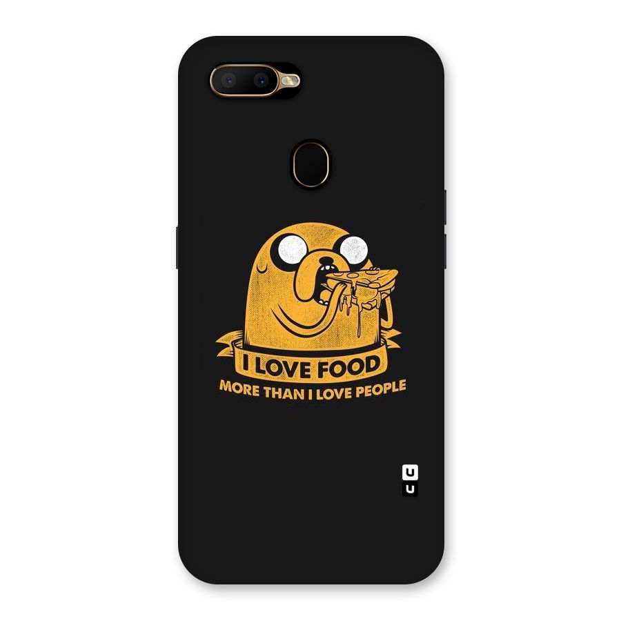 Love Food Back Case for Oppo A5s