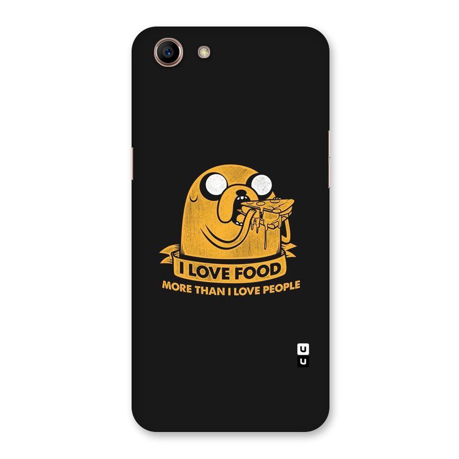 Love Food Back Case for Oppo A83 (2018)
