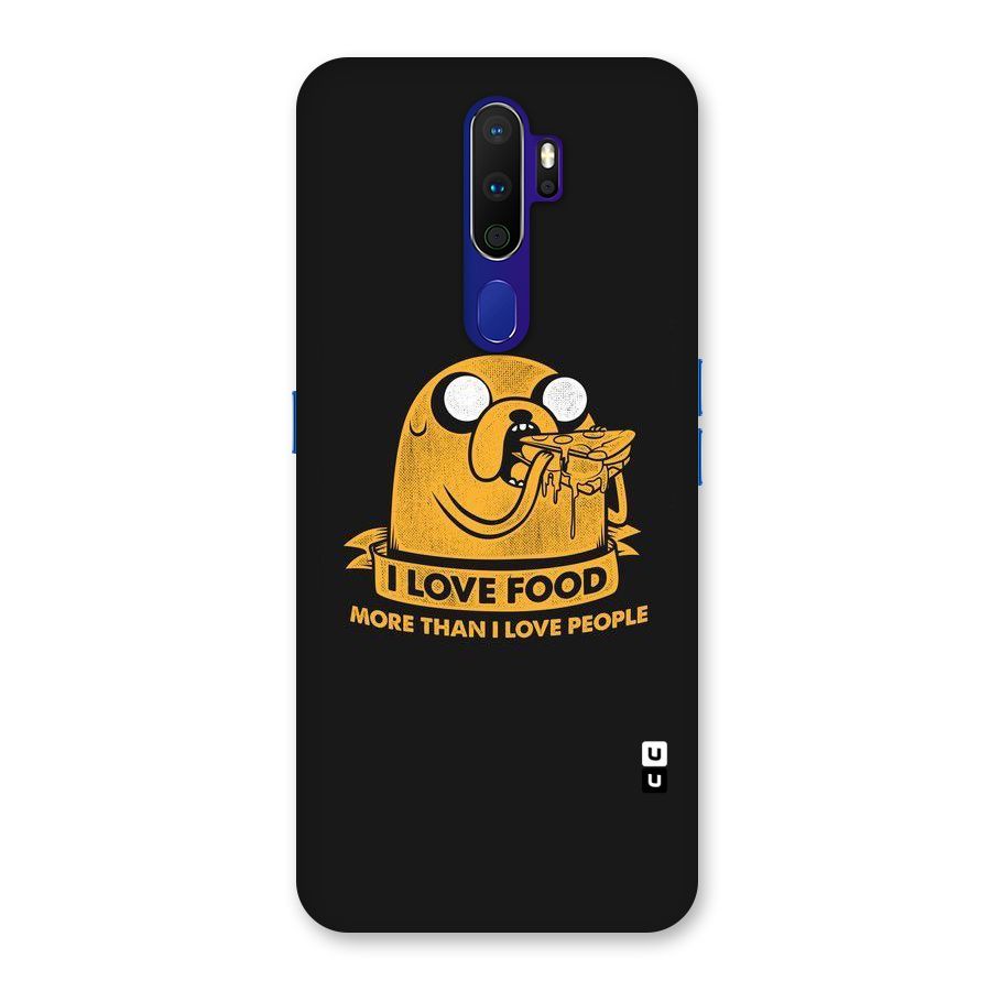 Love Food Back Case for Oppo A9 (2020)