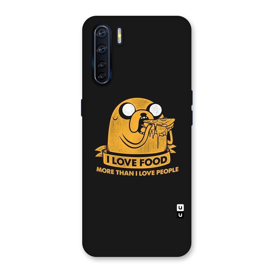 Love Food Back Case for Oppo F15