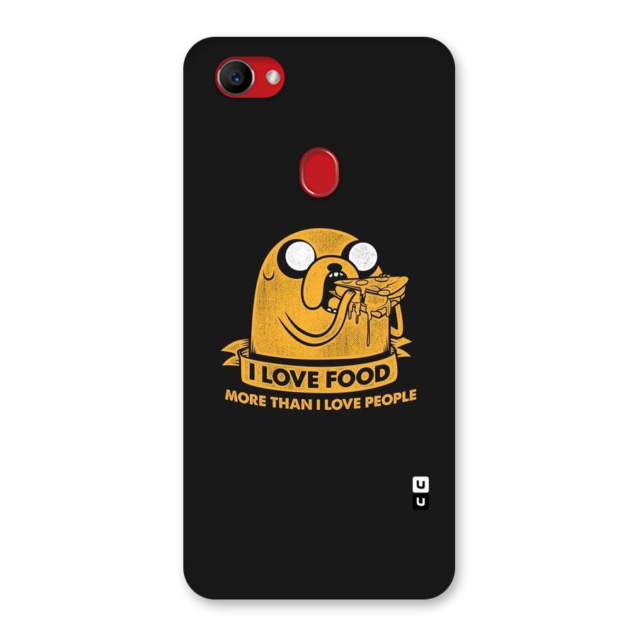 Love Food Back Case for Oppo F7