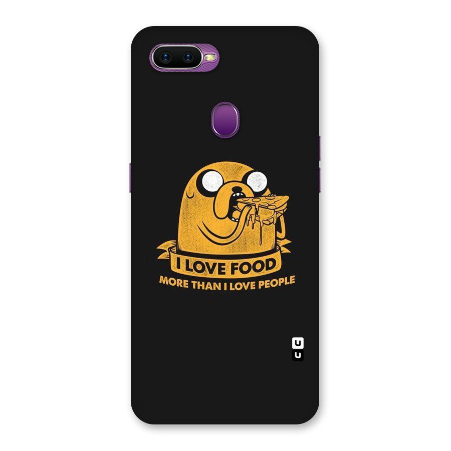 Love Food Back Case for Oppo F9