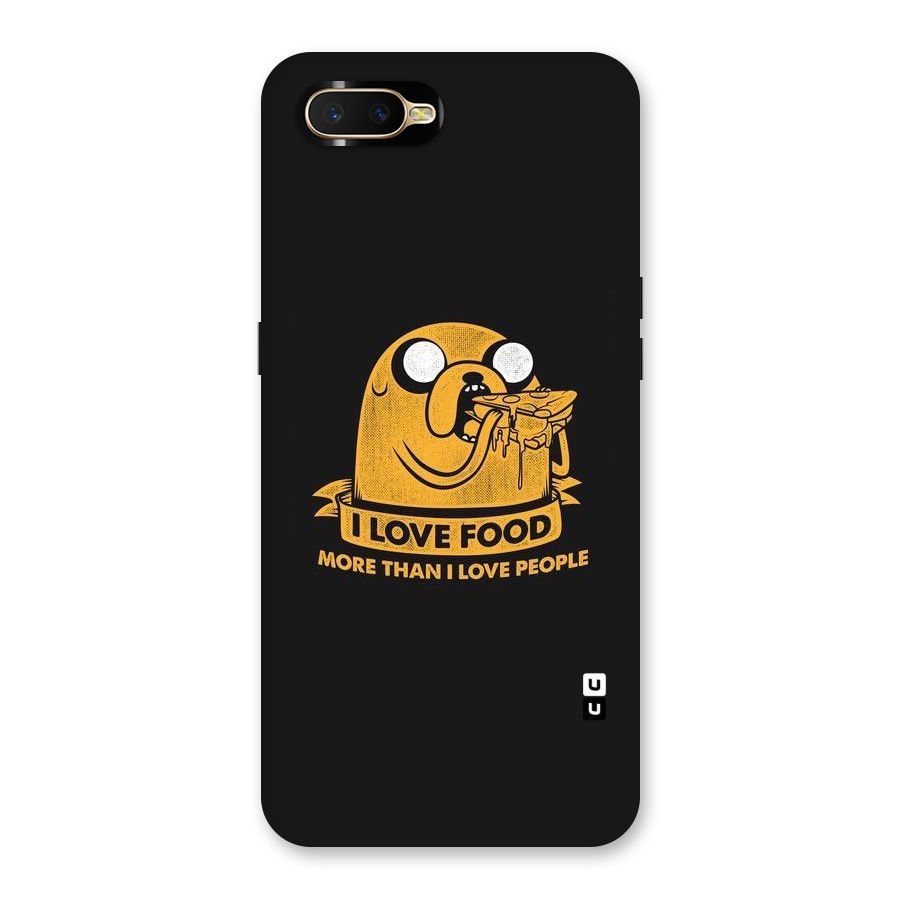 Love Food Back Case for Oppo K1
