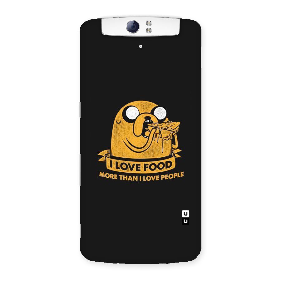 Love Food Back Case for Oppo N1