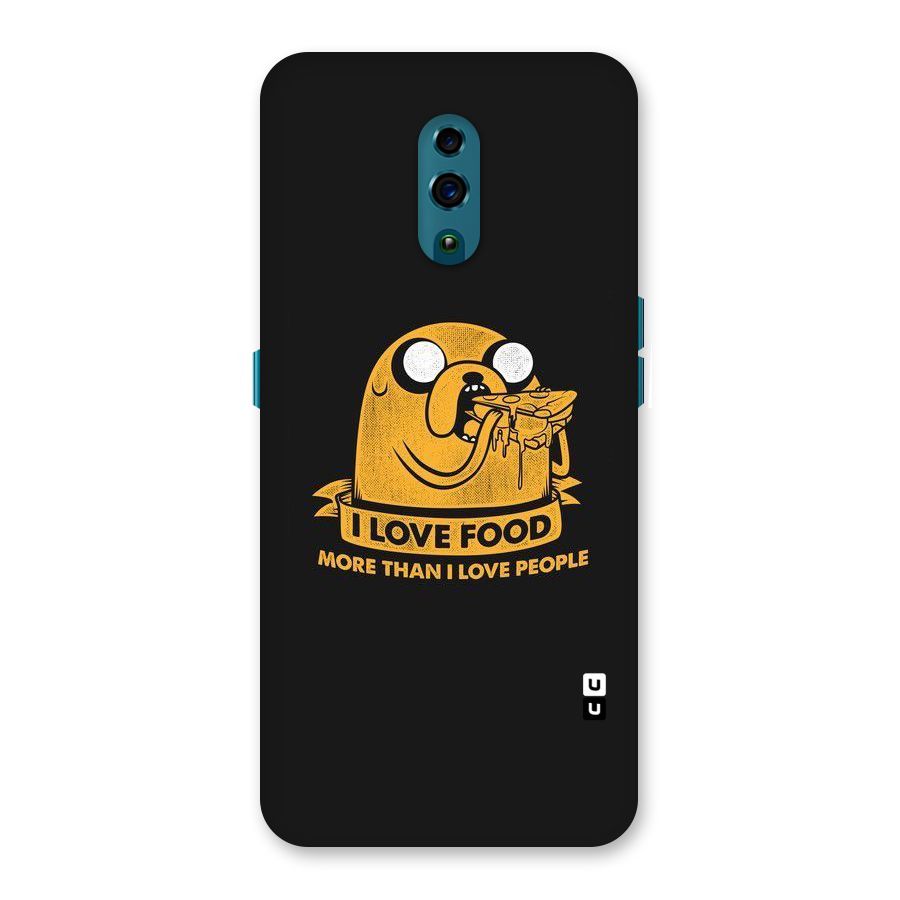 Love Food Back Case for Oppo Reno