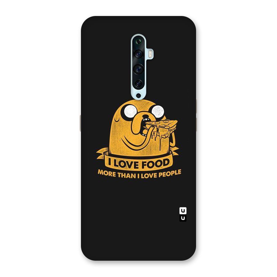 Love Food Back Case for Oppo Reno2 F