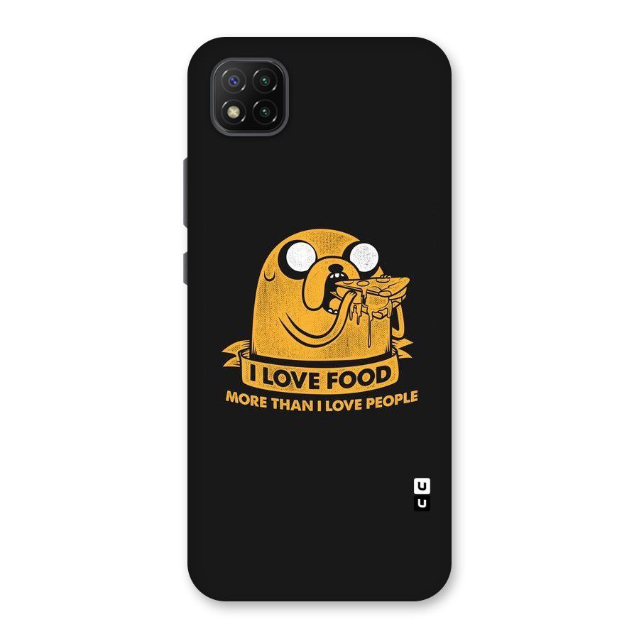 Love Food Back Case for Poco C3