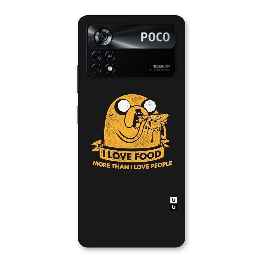 Love Food Back Case for Poco X4 Pro 5G
