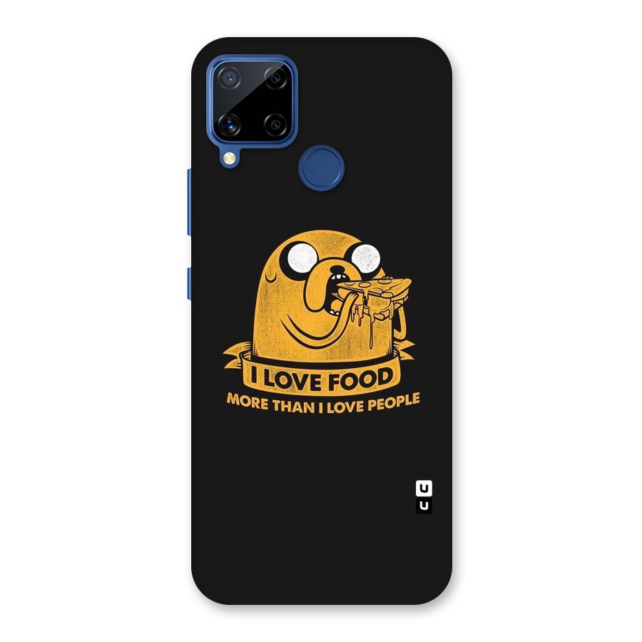 Love Food Back Case for Realme C15