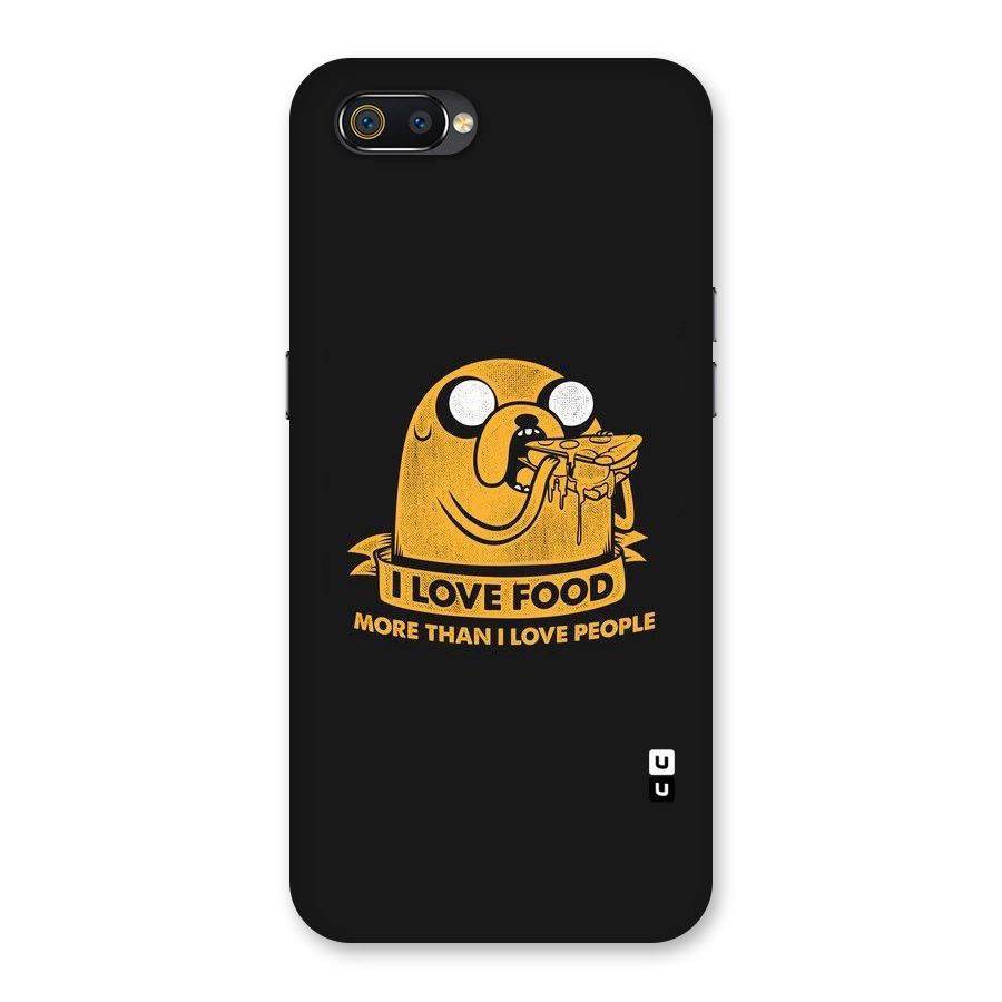 Love Food Back Case for Realme C2