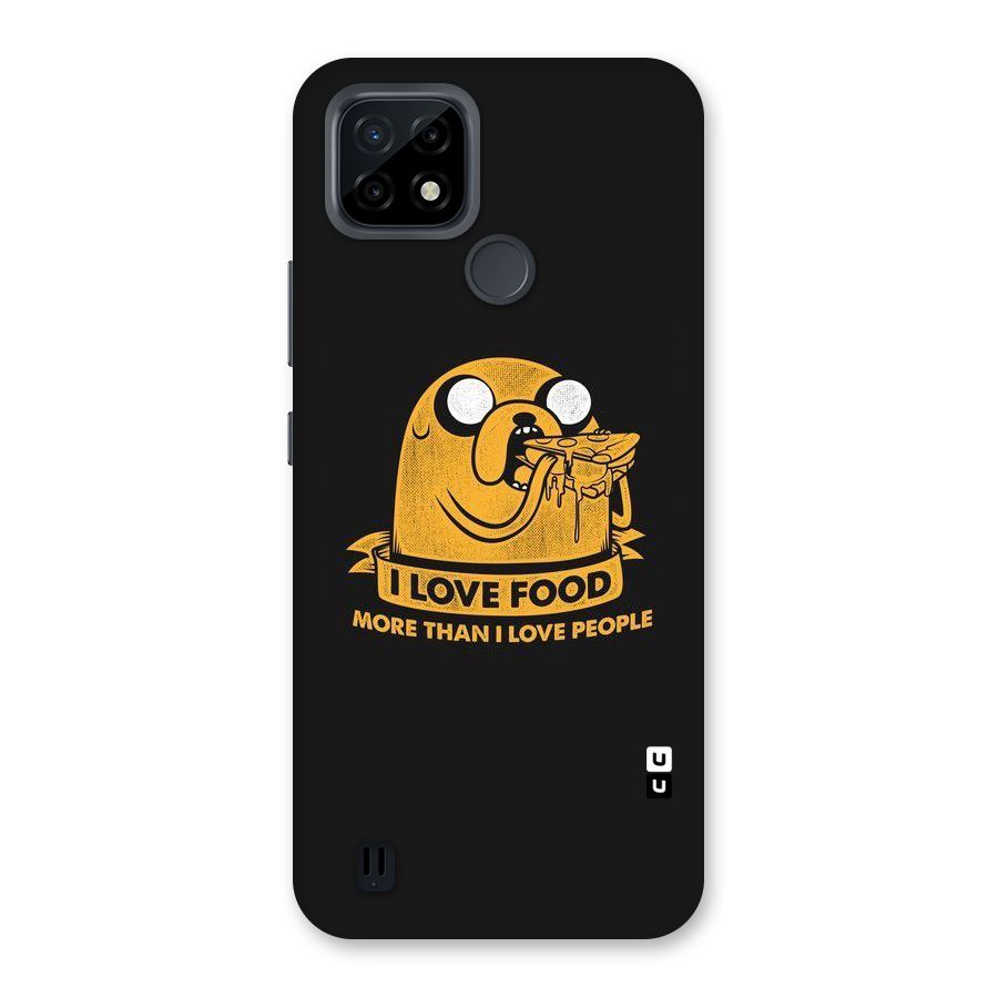 Love Food Back Case for Realme C21
