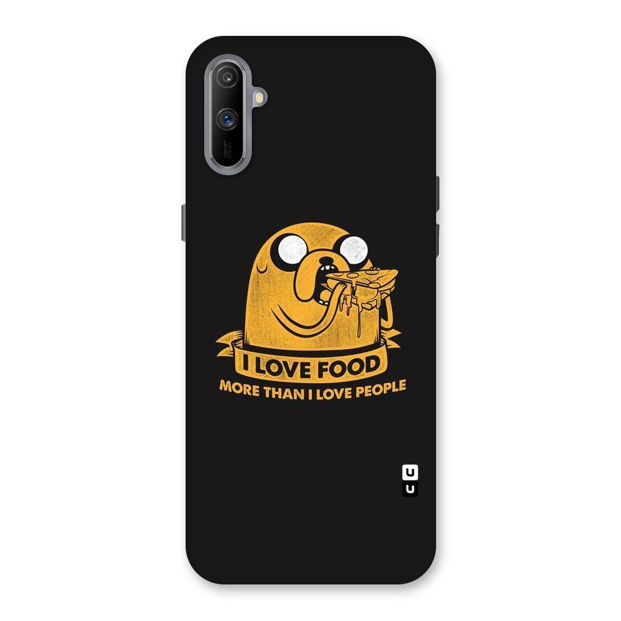 Love Food Back Case for Realme C3