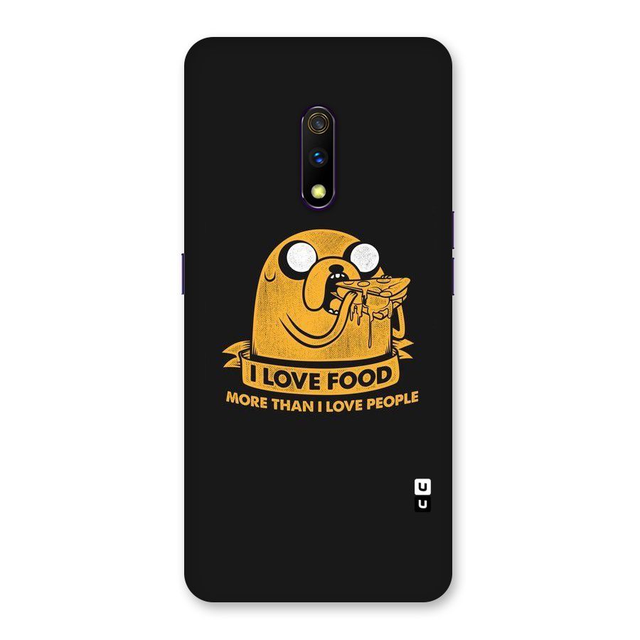 Love Food Back Case for Realme X